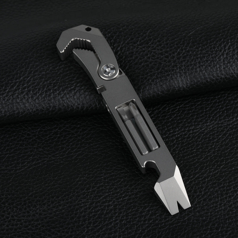 Titan TactiTool Durable Alloy Multi-Tool Flipper for Everyday Carry