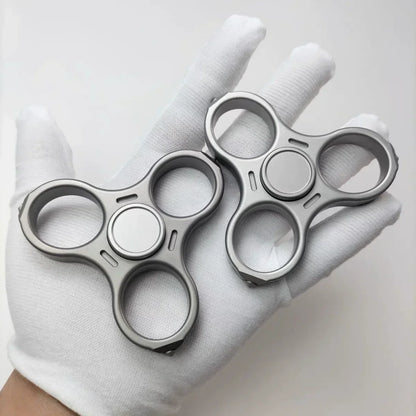 Titanium Knuckle Duster EDC Spin Tool Defender