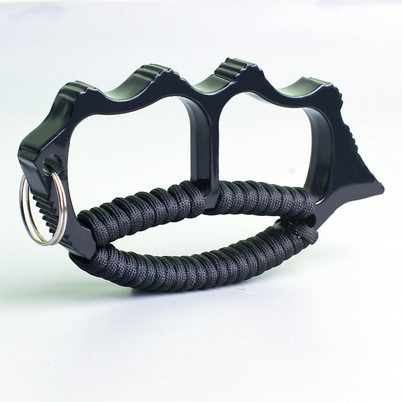 ZincGuard Knuckle Duster with Dual Finger Design for Safety