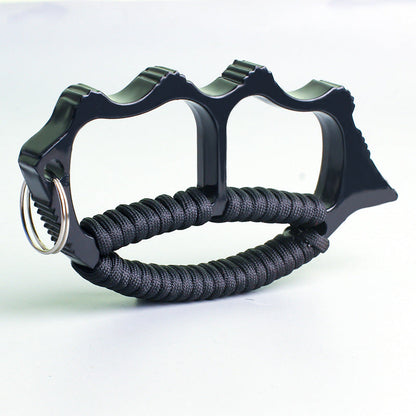 ZincGuard Knuckle Duster with Dual Finger Design for Safety