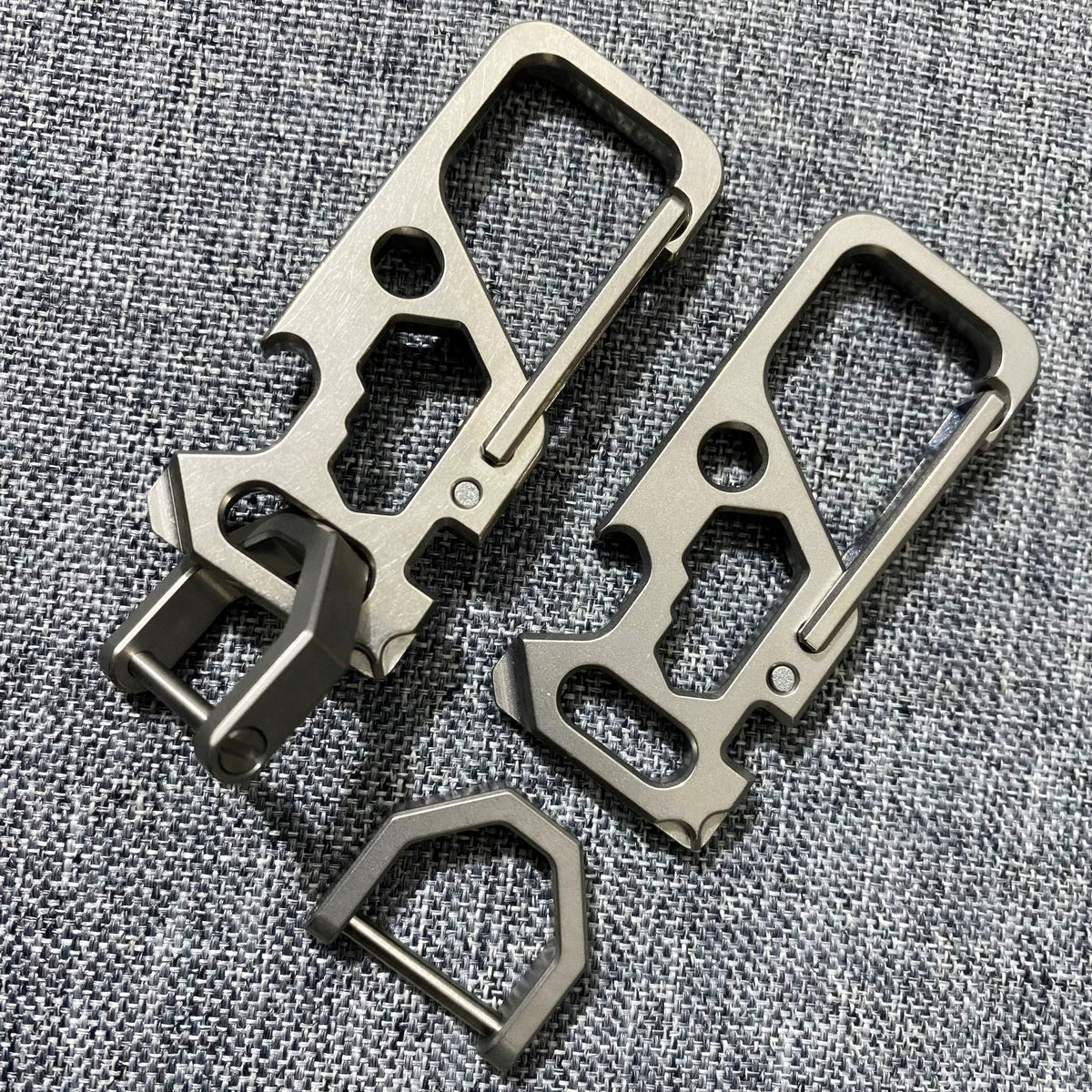TC4 Titanium Utility Keychain Tool for Multi-Purpose Use