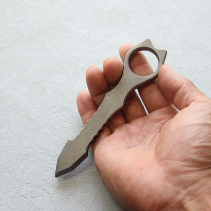 Durable Stainless Steel Multi-Mission Knuckle Duster Defense Tool