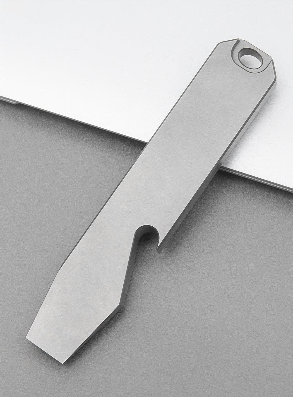 Titanium Fidget Tool with Pry Bar and Bottle Opener for EDC Use