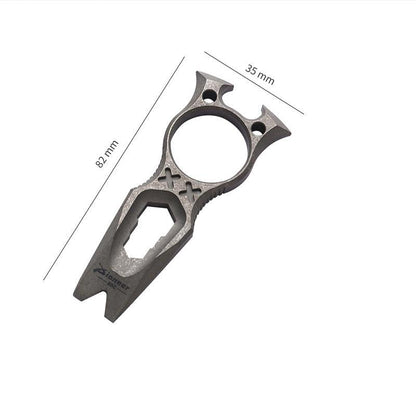 Titanium Knuckle Duster Pioneer EDC MultiTool