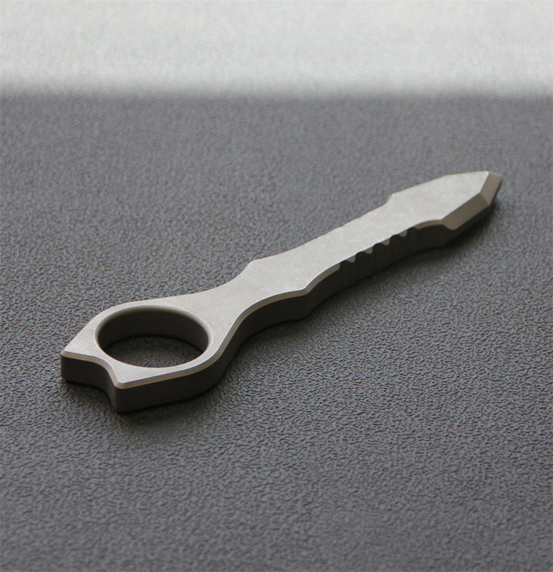 Durable Stainless Steel Multi-Mission Knuckle Duster Defense Tool