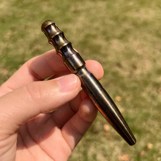 Self-Defense Tactical Pen with Titanium Radish-Ding Design