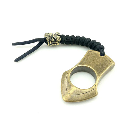 Self-defense Brass Knuckle Duster Ring for Daily Carry