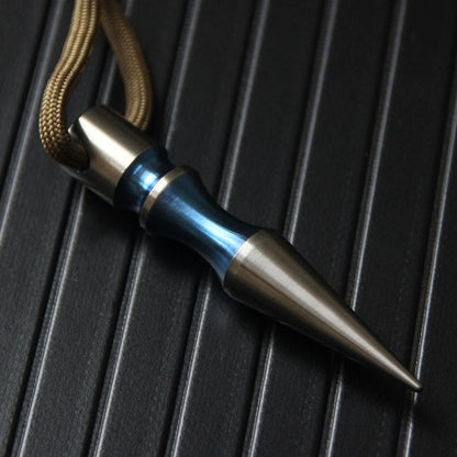 EDC Multi-Tool Tactical Pendant in TC4 Titanium for Self-Defense