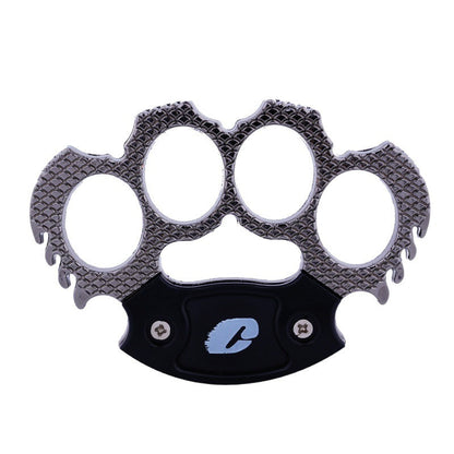 Zinc Alloy Defense Tool Outdoor Knuckle Duster Design