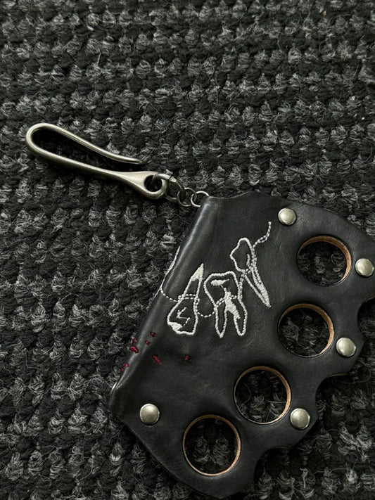 GumGuardian Leather Defense Knuckle Duster