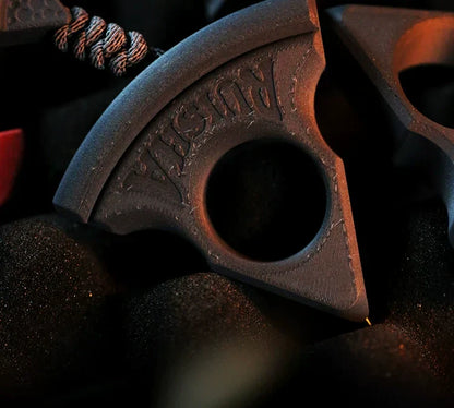 Multi-material Pizza Knuckle Duster Modeling EDC Tool