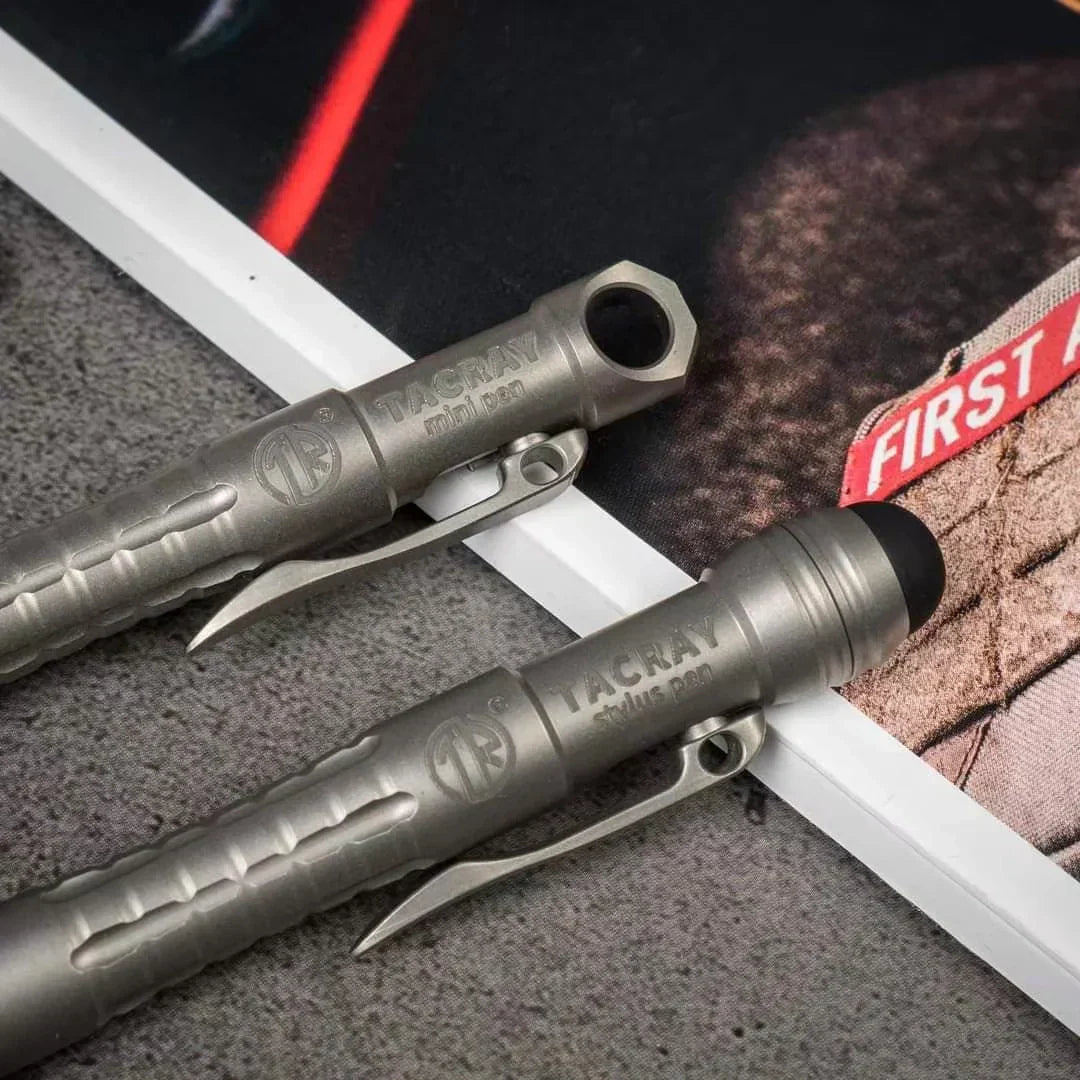 Titanium EDC BoltPen Compact Design for On-the-Go