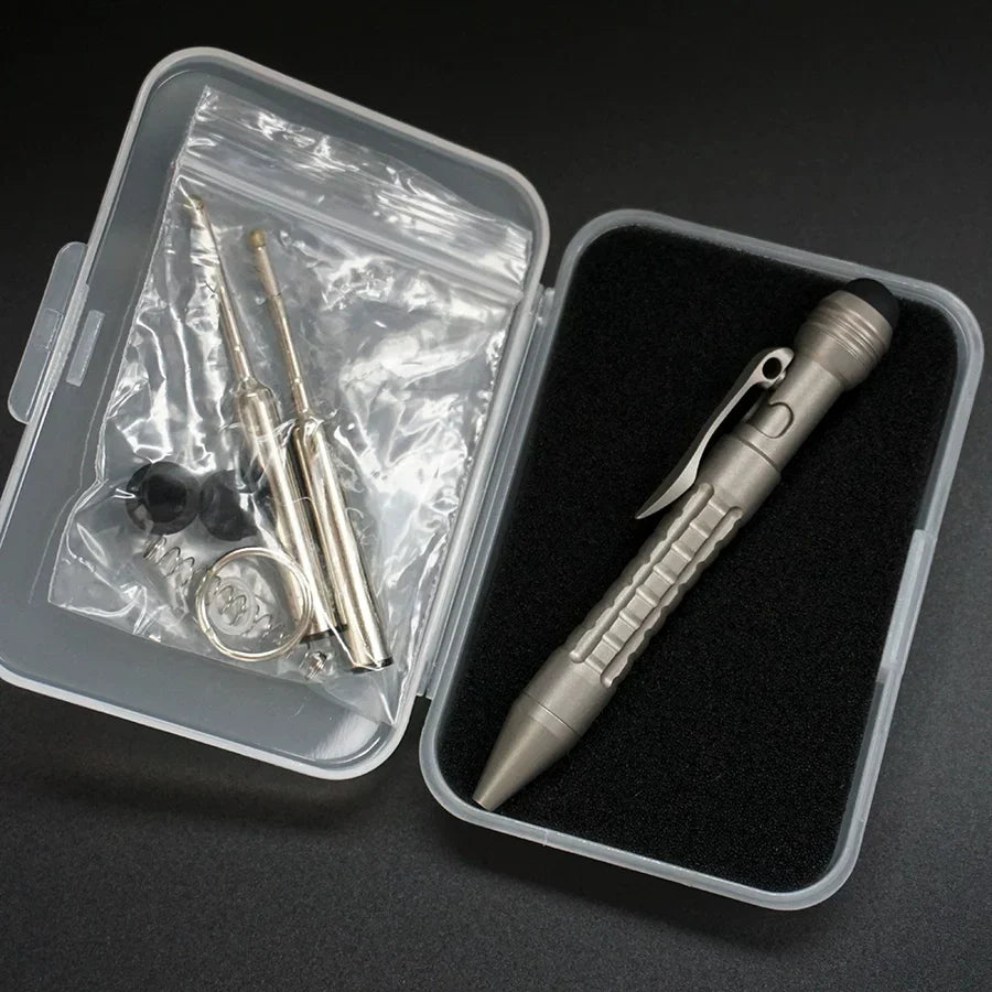 Titanium EDC BoltPen Compact Design for On-the-Go