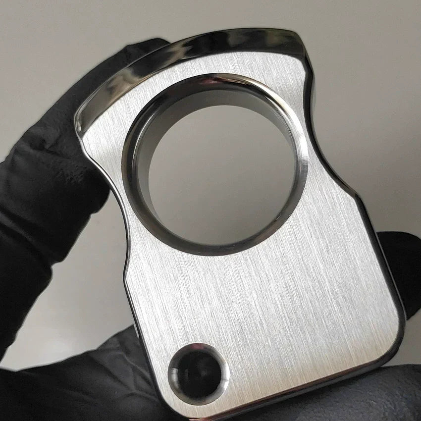 Single Finger Knuckle Duster Camp EDC Night Runner
