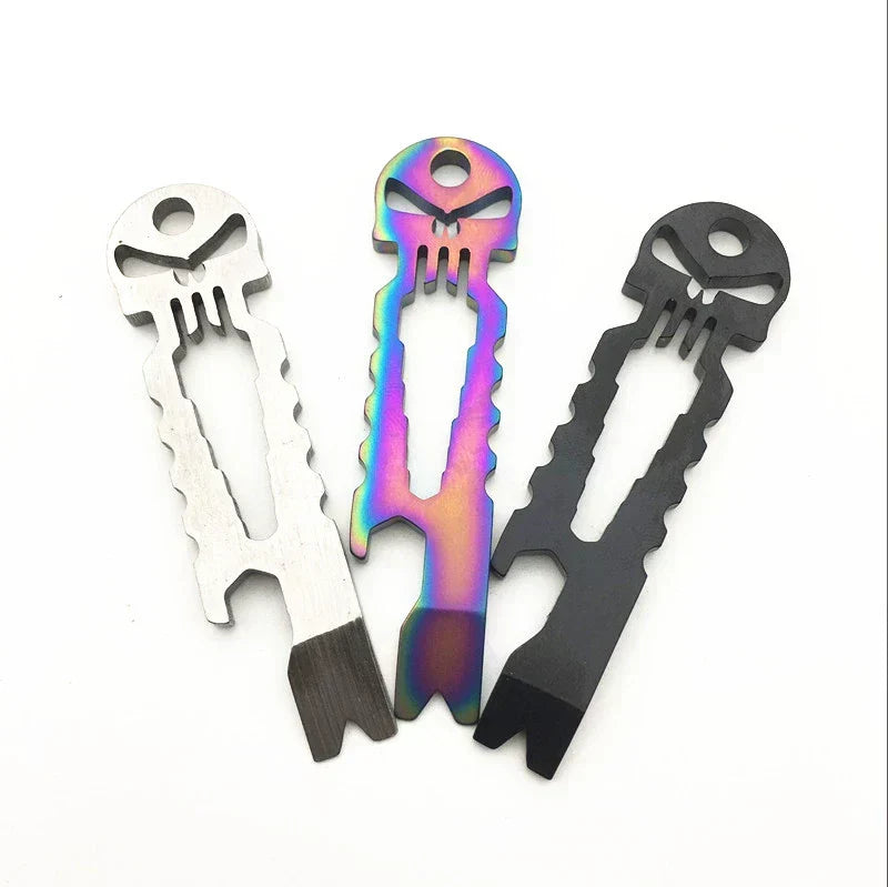 Vengeance Skull Stainless Steel Multi-Tool for EDC Use