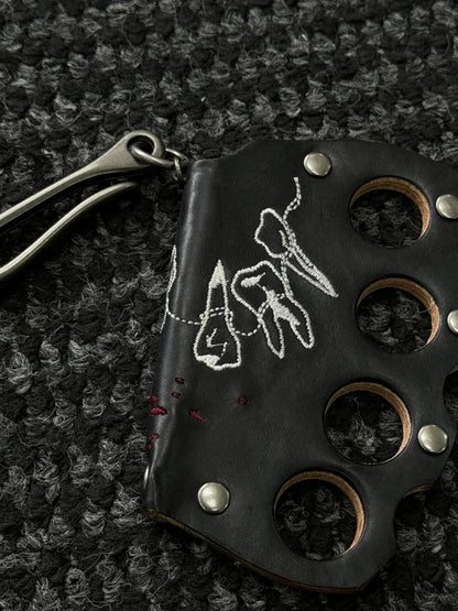 GumGuardian Leather Defense Knuckle Duster