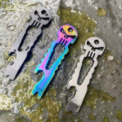 Vengeance Skull Stainless Steel Multi-Tool for EDC Use