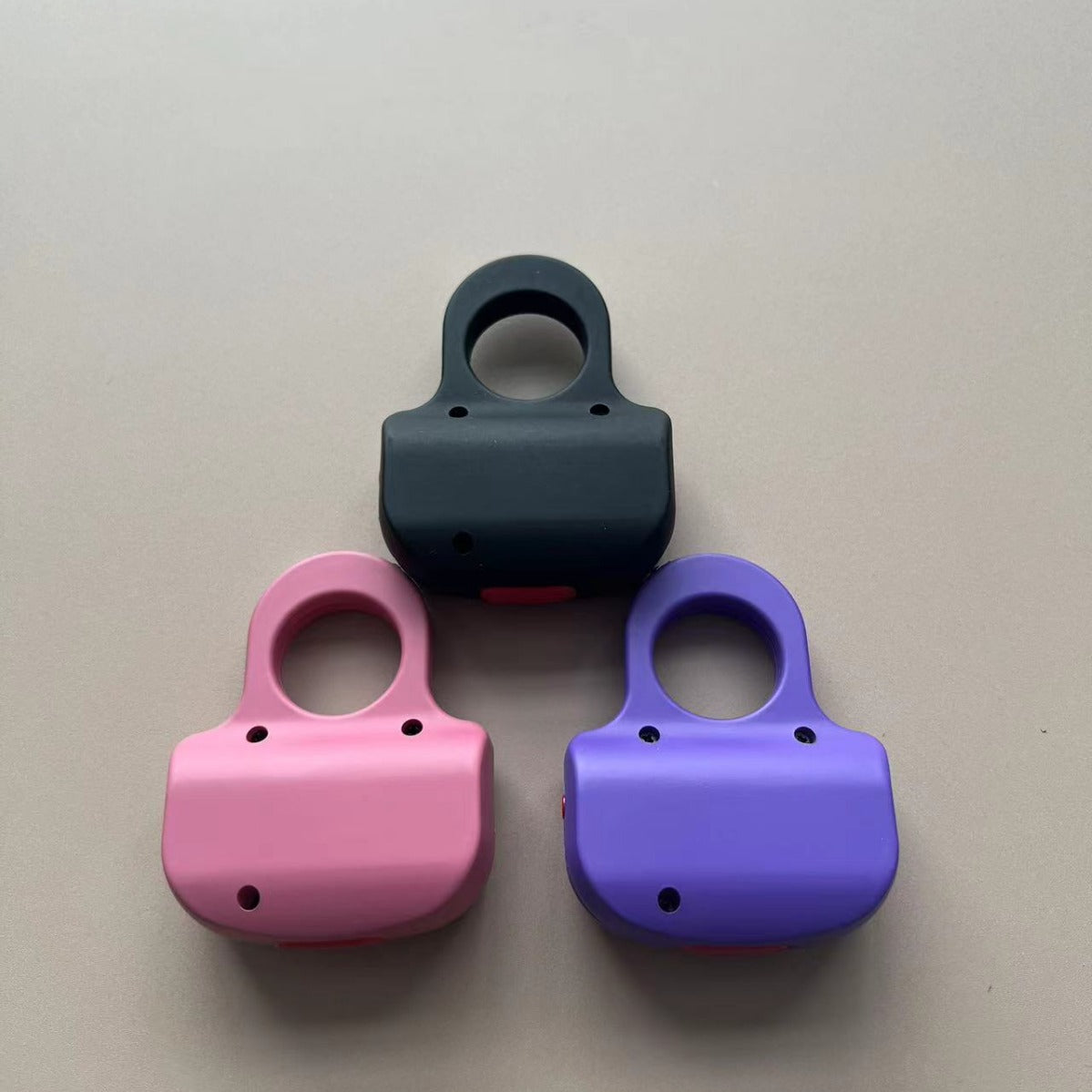 Single Finger Shock Absorbing Stun Gun Knuckle Duster