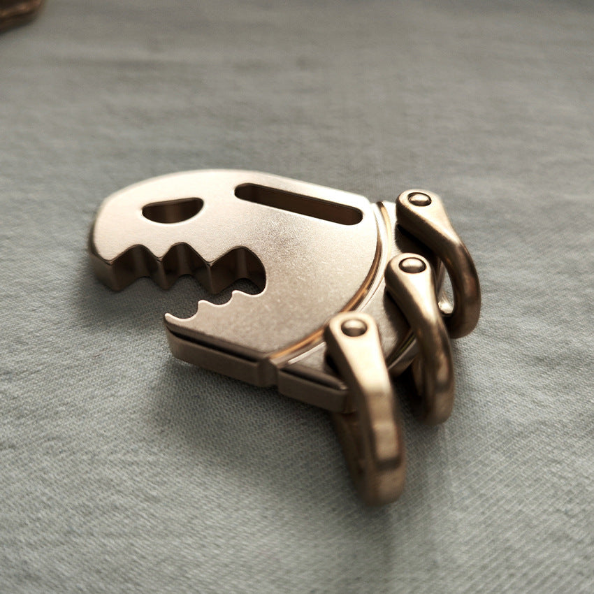 EDC Key Holder H59 Brass Knuckle Duster Lifter