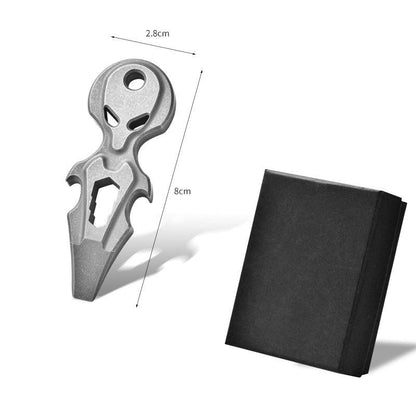 Titanium Alien Finger Knuckle Duster EDC Tool