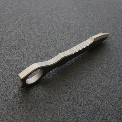 Durable Stainless Steel Multi-Mission Knuckle Duster Defense Tool