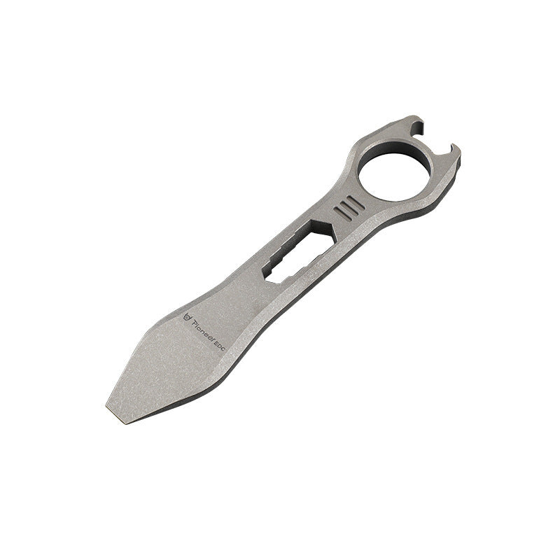 TC4 Titanium Knuckle Duster EDC MultiTool Bottle Opener Hex Wrench