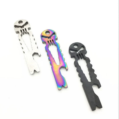 Vengeance Skull Stainless Steel Multi-Tool for EDC Use