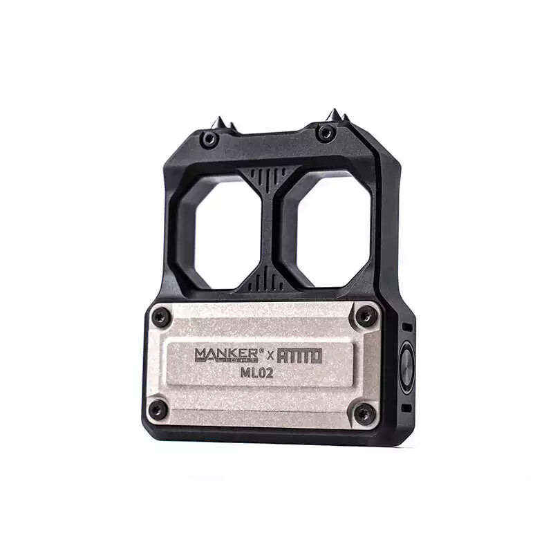 Aluminum Sci-Fi Knuckle Duster Tactical Finger Light Tool