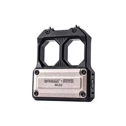 Aluminum Sci-Fi Knuckle Duster Tactical Finger Light Tool