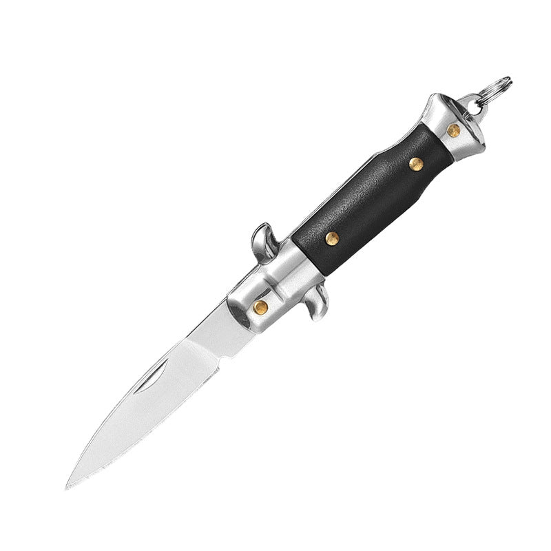 Keychain Folding Knife Mini EDC Tool for Outdoor Defense and Pocket Carry