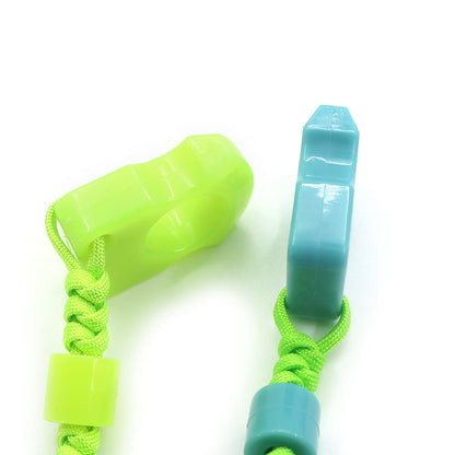 AFK Knuckle Duster Fluorescent Self-Defense Finger Keychain