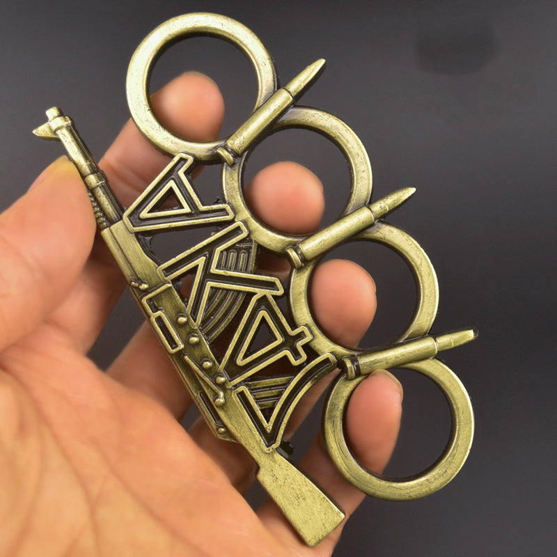 LifeGuard Brass Knuckle Duster with Four-Finger Tactical Protection
