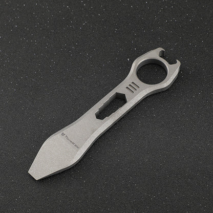 TC4 Titanium Knuckle Duster EDC MultiTool Bottle Opener Hex Wrench