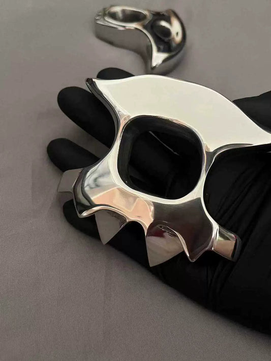 Tactical Stainless Steel Spike Knuckle Duster for Everyday Carry