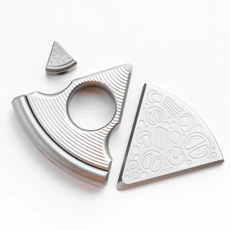 Multi-material Pizza Knuckle Duster Modeling EDC Tool