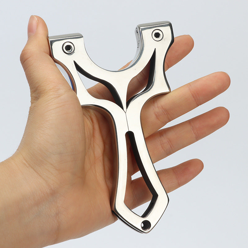 Stainless Steel Fox Sling Shooter with Fast Reload Feature