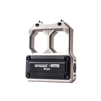 Aluminum Sci-Fi Knuckle Duster Tactical Finger Light Tool