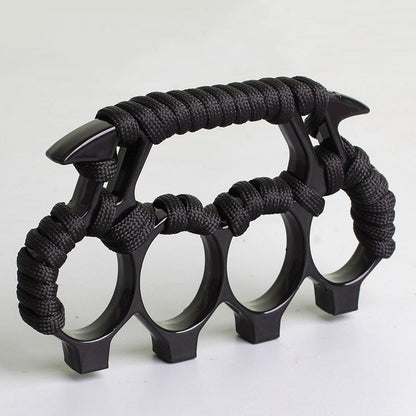 Brass Knuckle Duster with Four Finger Defense for Personal Safety