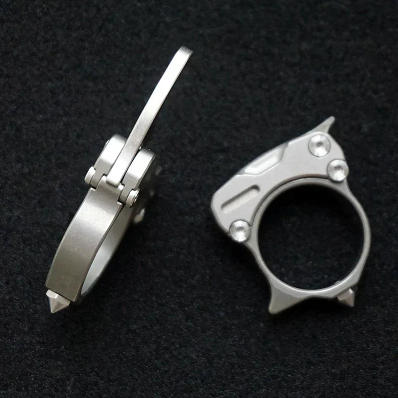 M390 Titanium MultiTool Knuckle Duster Ring
