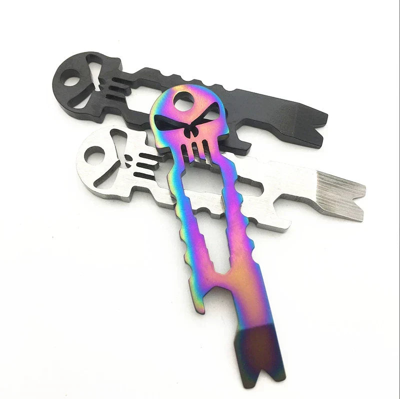 Vengeance Skull Stainless Steel Multi-Tool for EDC Use