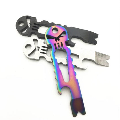 Vengeance Skull Stainless Steel Multi-Tool for EDC Use