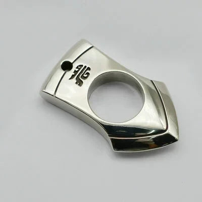 Tactical Copper Keychain with Knuckle Duster Functionality
