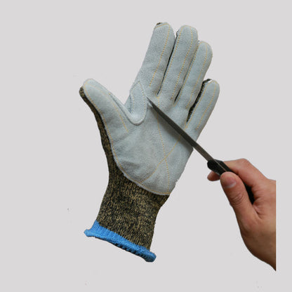 Heavy Duty Outdoor Safety Gloves with Camo Design