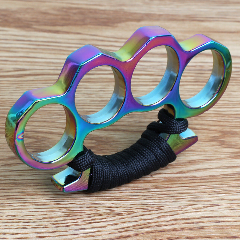 DazzleGuard Knuckle Duster and Window Breaker for Safety and Defense