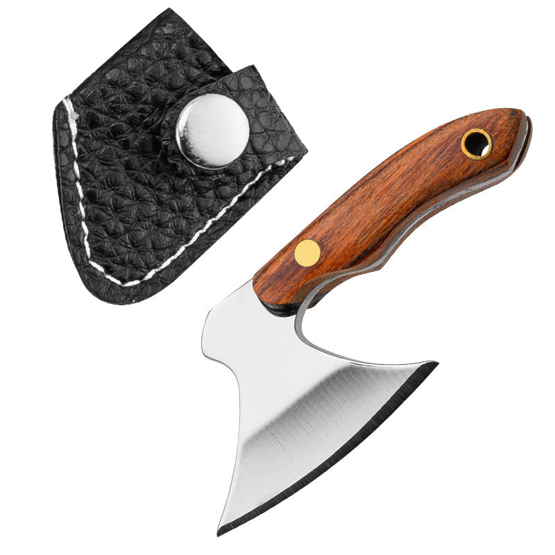 Miniature Axe Knife Keychain Charm for Easy Carry and Utility