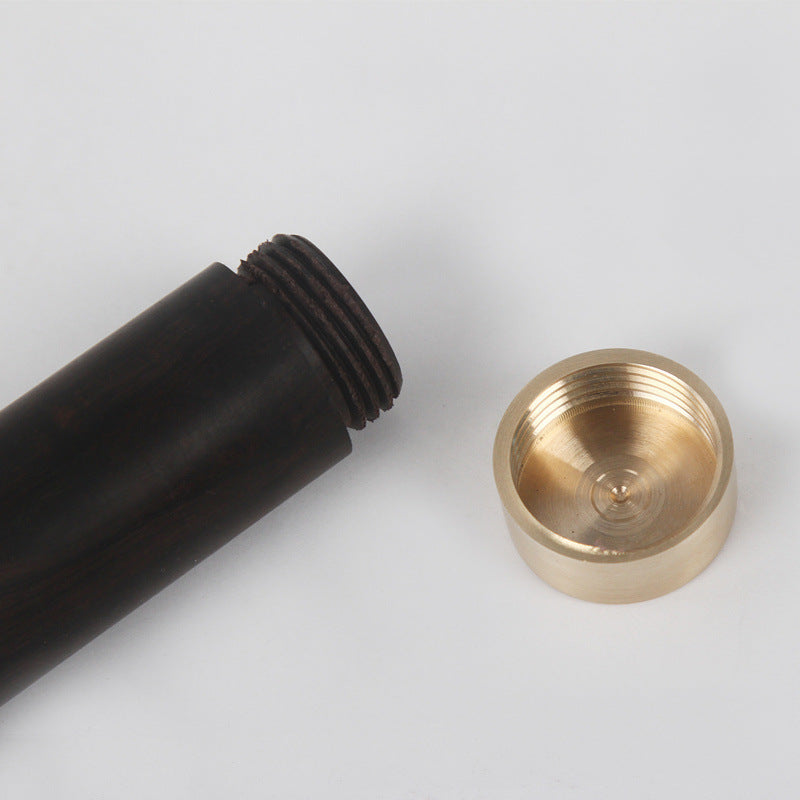 Ebony Brass Dual Section Tactical Stick with Expert Craftsmanship