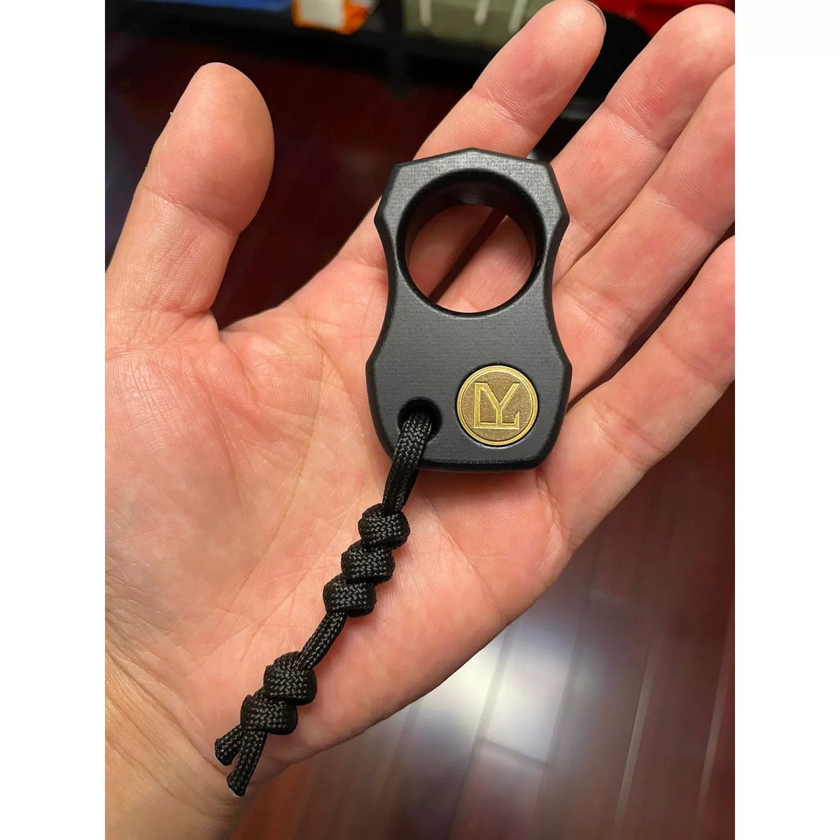 High-Strength G10 Knuckle Duster Keychain Accessory