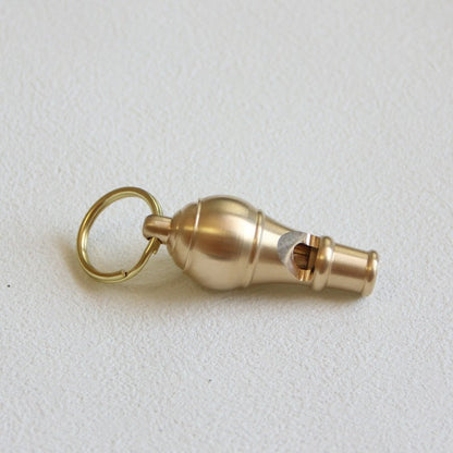 Brass Cannon Blast Loud Survival Whistle for Emergency Situations