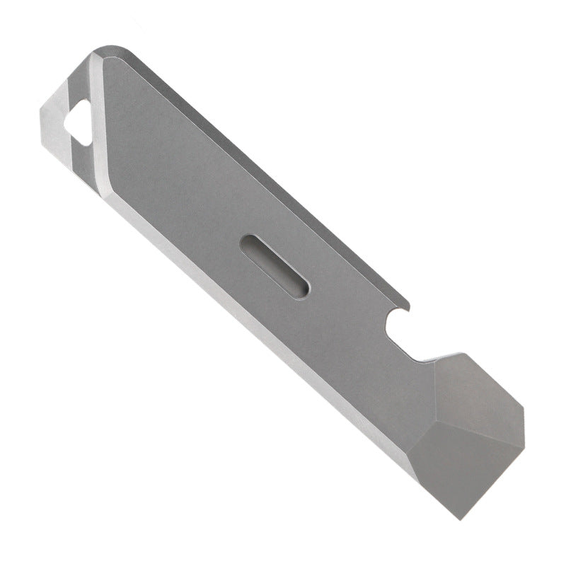 Mini Titanium Pry Bar EDC Tool for Outdoor Gear and Self Defense