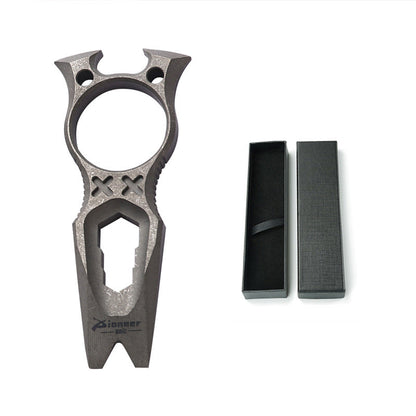 Titanium Knuckle Duster Pioneer EDC MultiTool